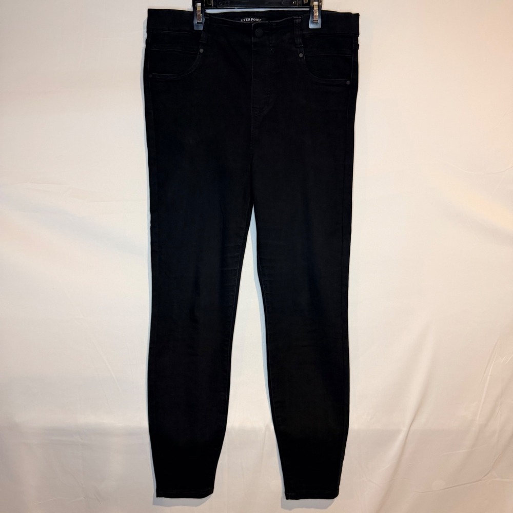 Liverpool Los Angeles Women's Size 14 Black High Rise Skinny Jeans